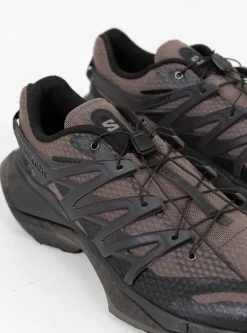 XT PU.RE ADVANCED Plum Kitten, Nine Iron & Black<Salomon Best