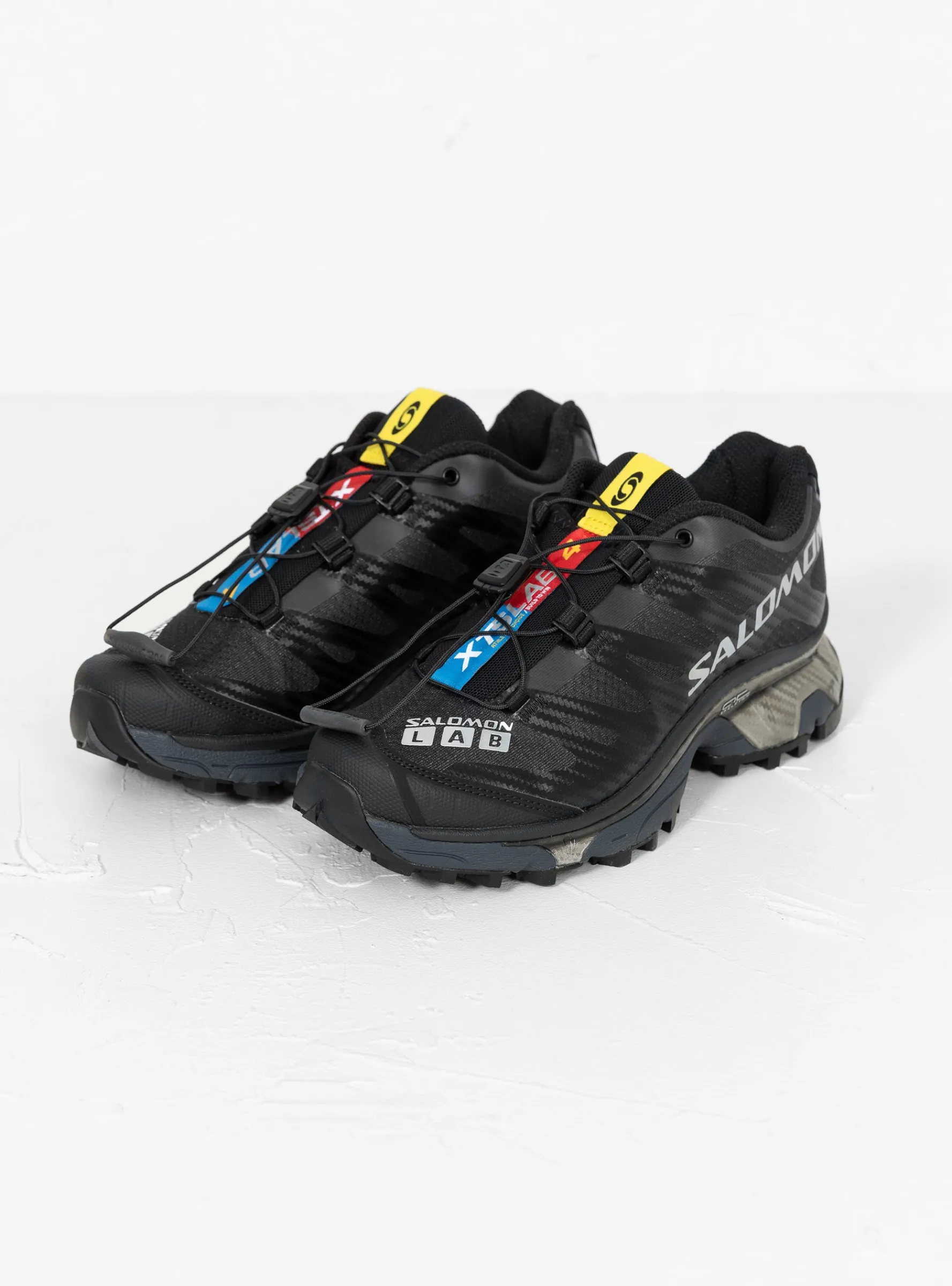 XT-4 Sneakers Black, Ebony & Silver Metallic<Salomon New