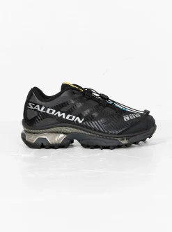 XT-4 Sneakers Black, Ebony & Silver Metallic<Salomon New