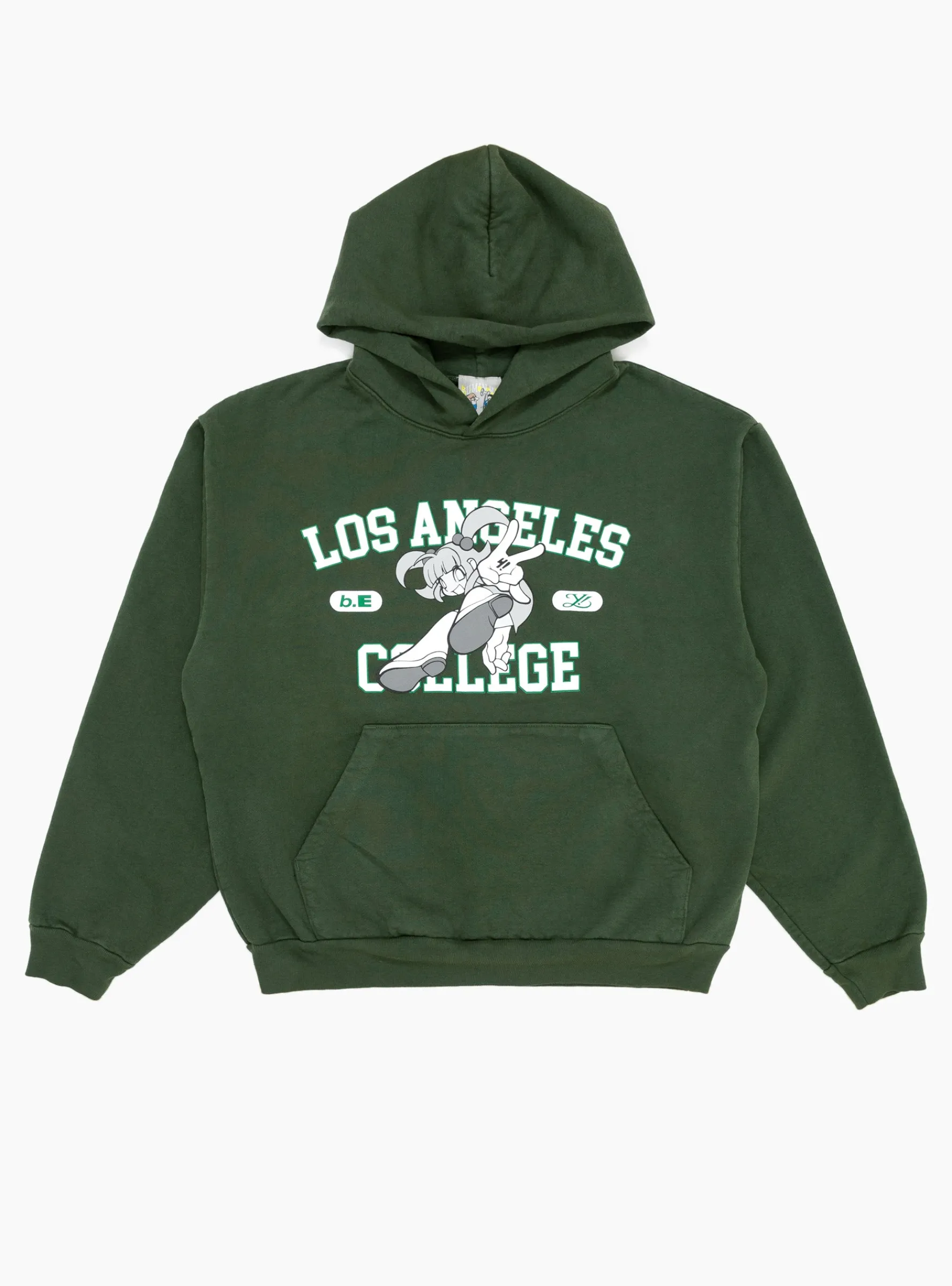 x Yumin Ha College Hoodie Green<b.Eautiful Clearance