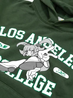 x Yumin Ha College Hoodie Green<b.Eautiful Clearance