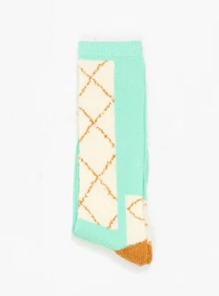 84 Yarns Smith Socks Mint Green<Kapital Online