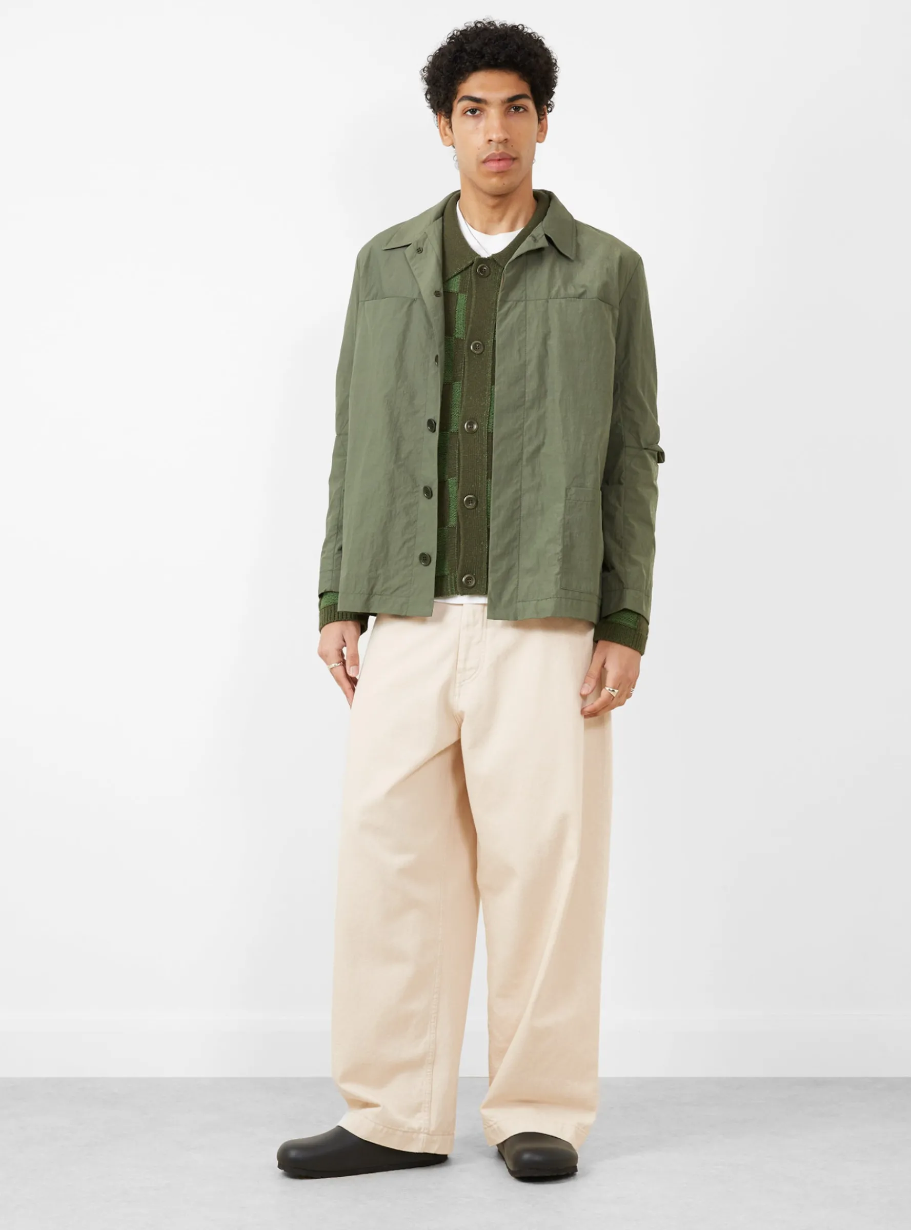 YMO Jacket Sage Green<YMC Outlet