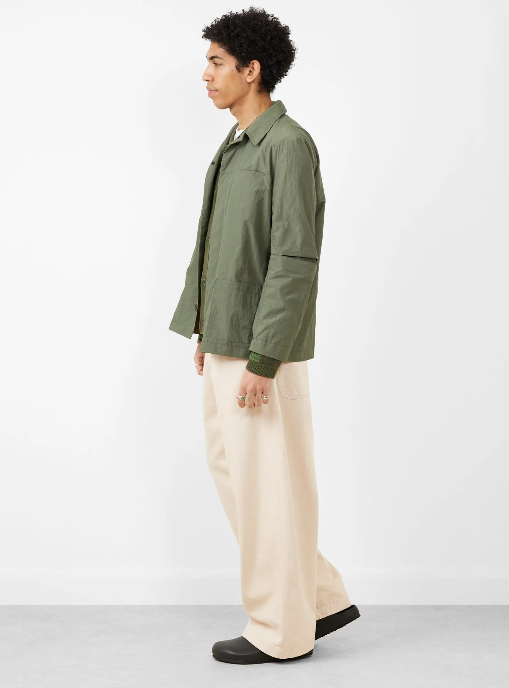 YMO Jacket Sage Green<YMC Outlet