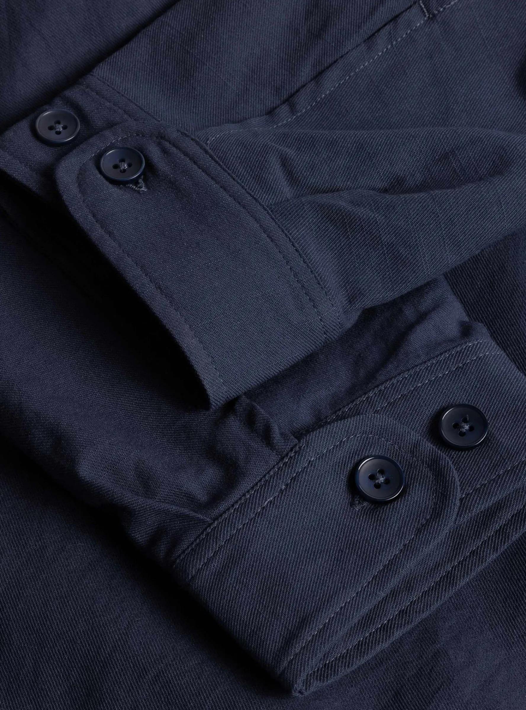 Zip Jacket Navy<Dime Sale