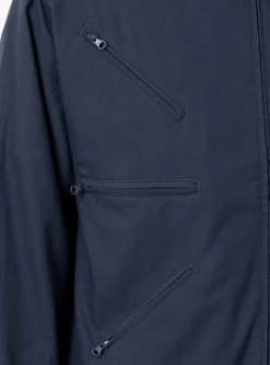 Zip Jacket Navy<Dime Sale