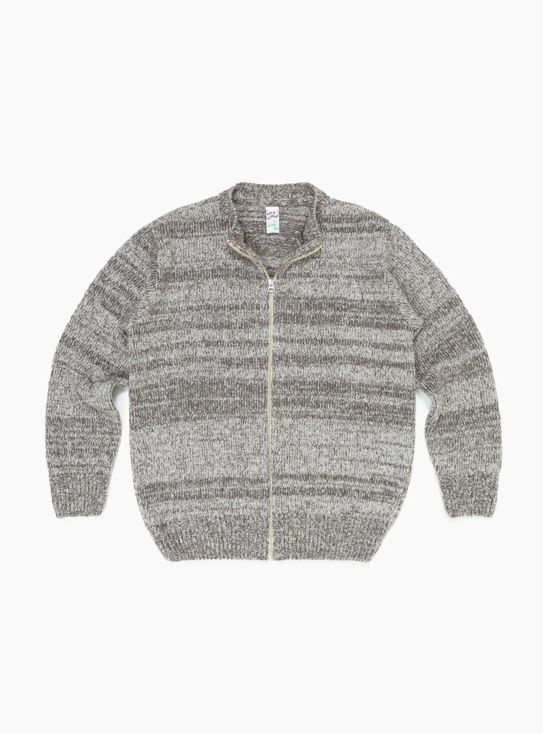 Zip Up Crew Dust & Ecru<TDR Sale
