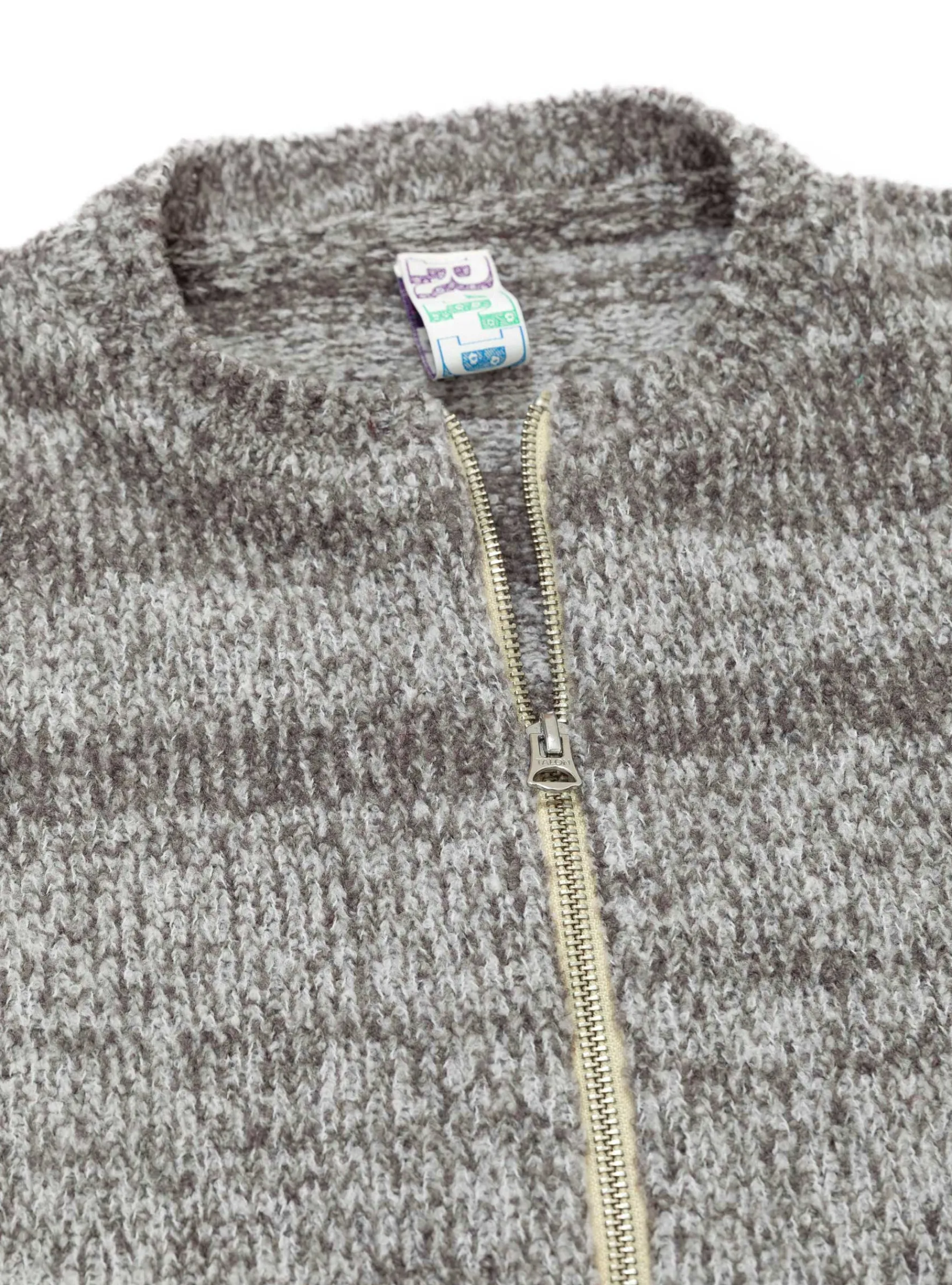 Zip Up Crew Dust & Ecru<TDR Sale