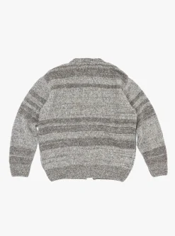 Zip Up Crew Dust & Ecru<TDR Sale