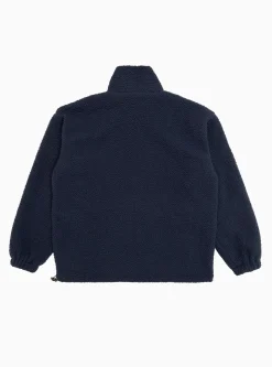 Zip Up Fleece Navy<Garbstore Clearance