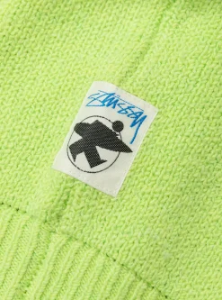 Zip Up Hooded Sweater Faded Lime<Stüssy Fashion