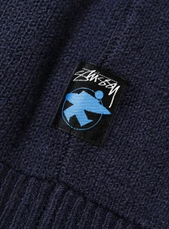 Zip Up Hooded Sweater Navy<Stüssy New