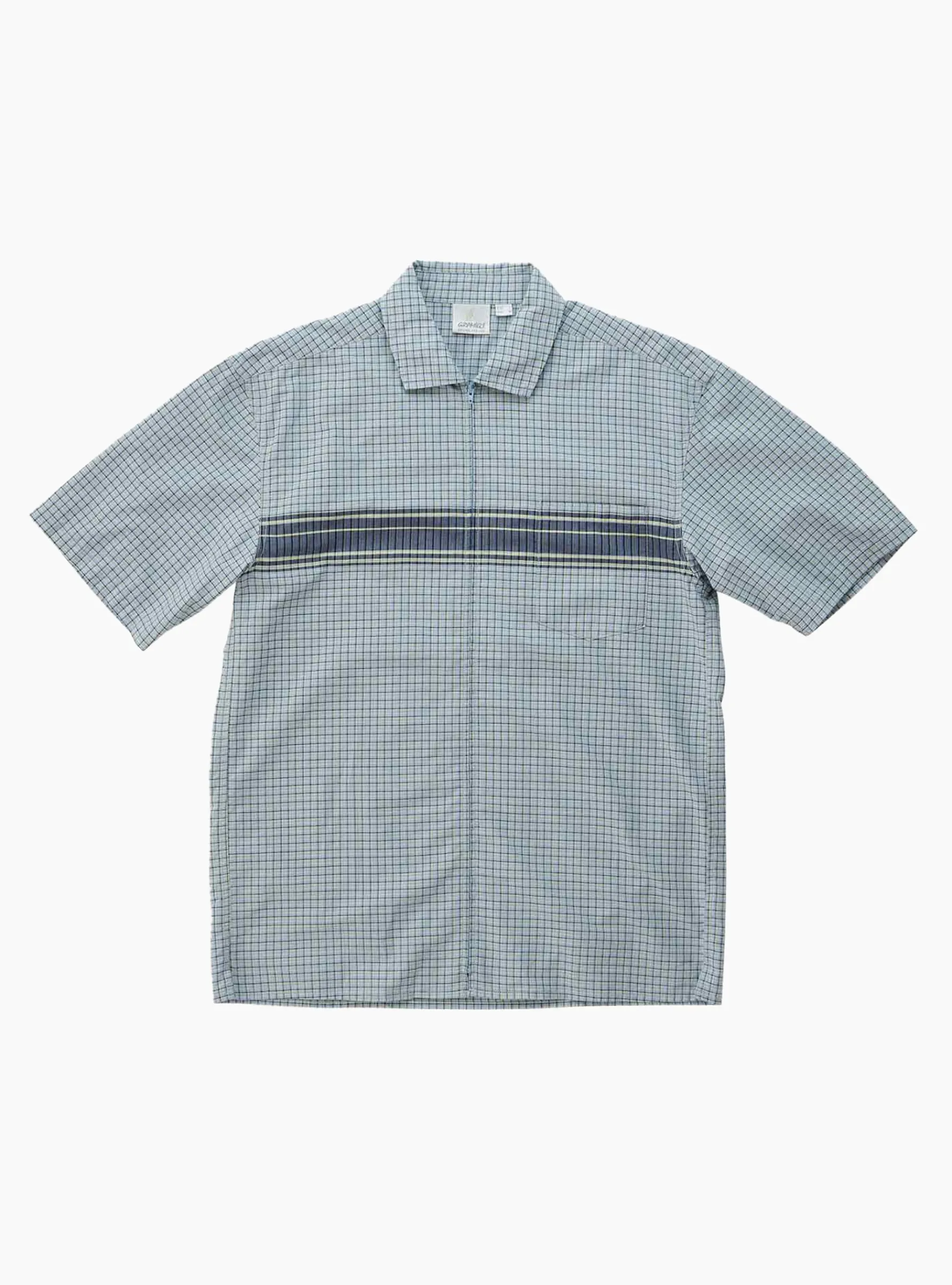 Zip Up Wave Shirt Pacific Plaid<Gramicci Hot
