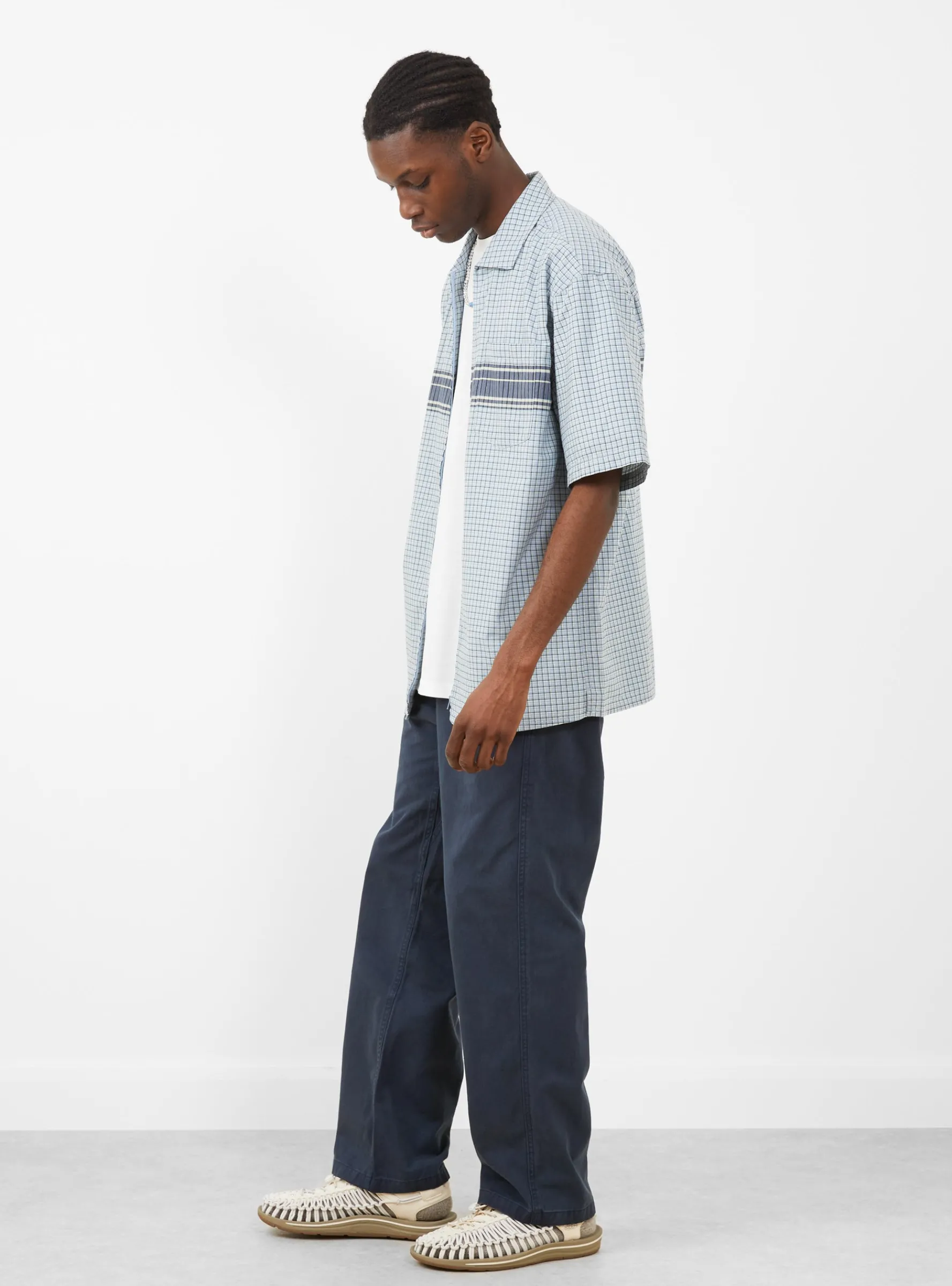 Zip Up Wave Shirt Pacific Plaid<Gramicci Hot