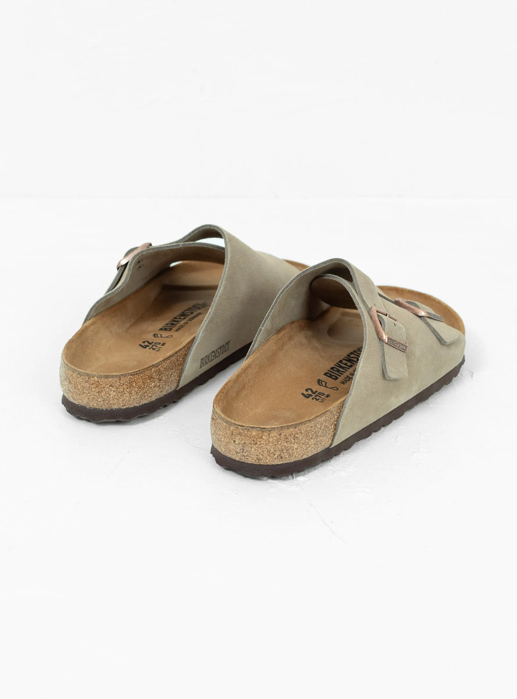 Zurich Suede Sandals Taupe<Birkenstock Fashion